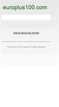 Mobile Screenshot of europlus100.com